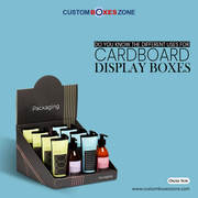 Do You Know the Different Uses for Cardboard Display Boxes?